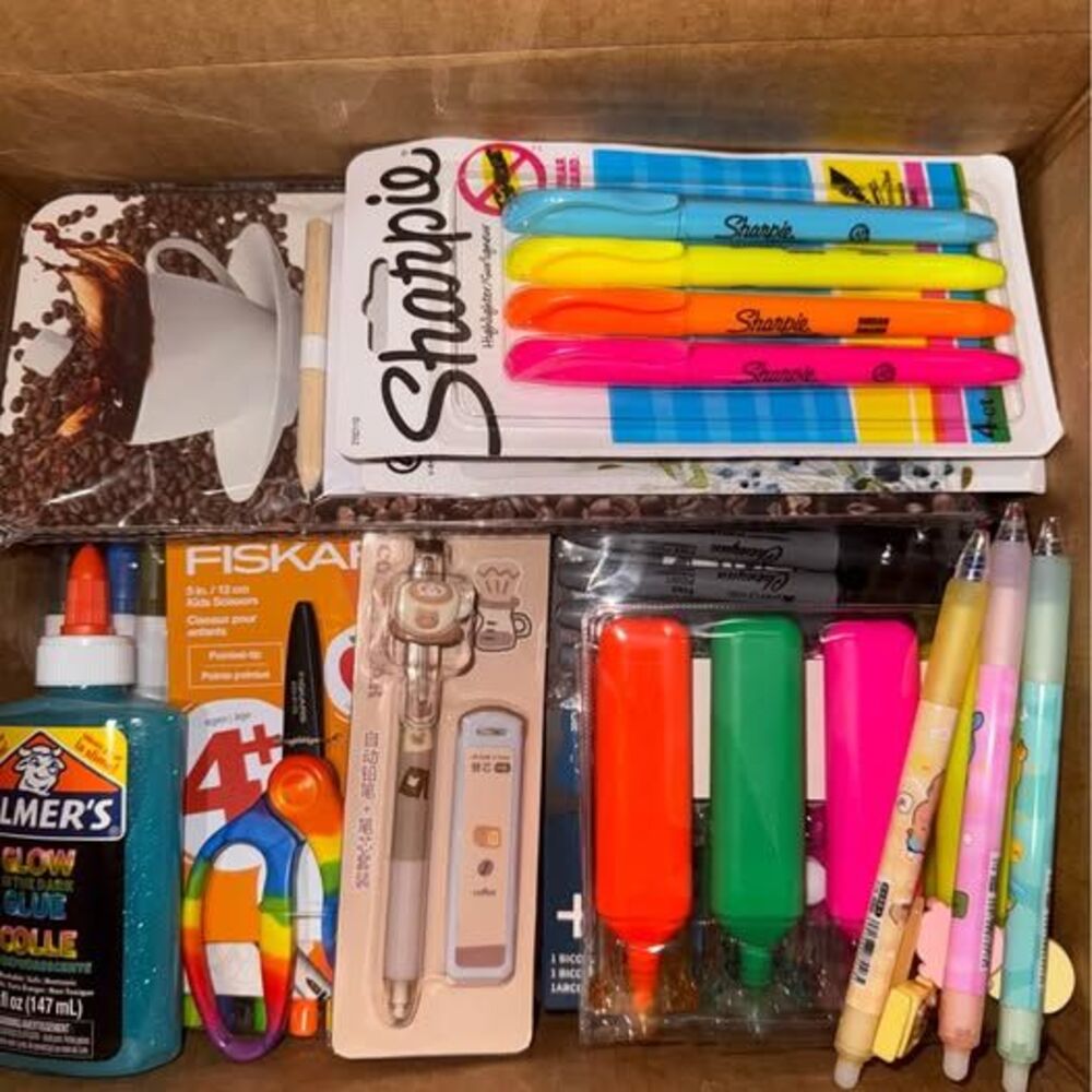 Sharpie, Elmer's, and Fiskars School and Office Supply Bundle